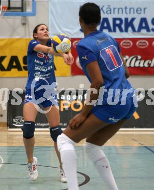 Volleyball Bundesliga. ATSC Wildcats gegen Zok Rijeka.  Anna Hoedl (Wildcats). Klagenfurt, 13.10.2007
Foto: Kuess
---
pressefotos, pressefotografie, kuess, qs, qspictures, sport, bild, bilder, bilddatenbank