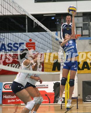 Volleyball Bundesliga. ATSC Wildcats gegen Zok Rijeka.  Anna Hoedl (Wildcats). Klagenfurt, 13.10.2007
Foto: Kuess
---
pressefotos, pressefotografie, kuess, qs, qspictures, sport, bild, bilder, bilddatenbank