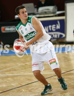 Basketball Bundesliga. Woerthersee Piraten gegen Team Panthers Fuerstenfeld. Marco Breithuber (Piraten). Klagenfurt, am 14.10.2007.
Foto: Kuess
---
pressefotos, pressefotografie, kuess, qs, qspictures, sport, bild, bilder, bilddatenbank