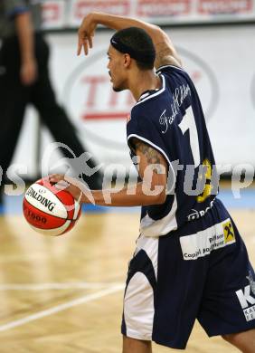 Basketball Bundesliga. Woerthersee Piraten gegen Team Panthers Fuerstenfeld.  Anthony Shavies (Fuerstenfeld). Klagenfurt, am 14.10.2007.
Foto: Kuess
---
pressefotos, pressefotografie, kuess, qs, qspictures, sport, bild, bilder, bilddatenbank