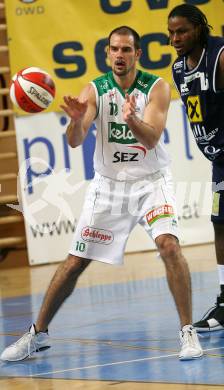 Basketball Bundesliga. Woerthersee Piraten gegen Team Panthers Fuerstenfeld. Joachim Buggelsheim (Piraten). Klagenfurt, am 14.10.2007.
Foto: Kuess
---
pressefotos, pressefotografie, kuess, qs, qspictures, sport, bild, bilder, bilddatenbank