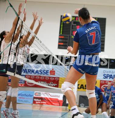 Volleyball Bundesliga. ATSC Wildcats gegen Zok Rijeka.  Paty Krenc (Wildcats). Klagenfurt, 13.10.2007
Foto: Kuess
---
pressefotos, pressefotografie, kuess, qs, qspictures, sport, bild, bilder, bilddatenbank