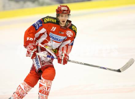 Erste Bank Eishockey Bundesliga. KAC gegen Vienna Capitals. Christian Ban (KAC). Klagenfurt, am 19.10.2007.
Foto: Kuess
---
pressefotos, pressefotografie, kuess, qs, qspictures, sport, bild, bilder, bilddatenbank