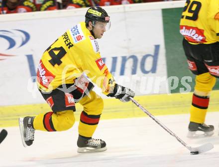 Erste Bank Eishockey Bundesliga. KAC gegen Vienna Capitals. Marc Tropper (Caps). Klagenfurt, am 19.10.2007.
Foto: Kuess
---
pressefotos, pressefotografie, kuess, qs, qspictures, sport, bild, bilder, bilddatenbank