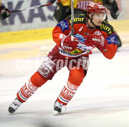 Erste Bank Eishockey Bundesliga. KAC gegen Vienna Capitals. David Schuller (KAC). Klagenfurt, am 19.10.2007.
Foto: Kuess
---
pressefotos, pressefotografie, kuess, qs, qspictures, sport, bild, bilder, bilddatenbank