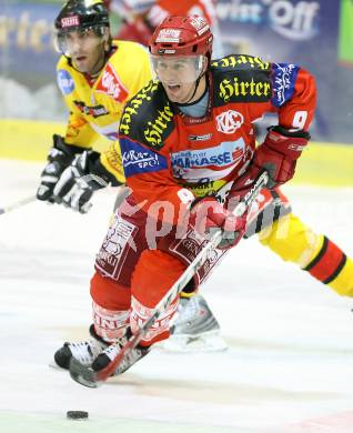 Erste Bank Eishockey Bundesliga. KAC gegen Vienna Capitals. Chad Hinz (KAC). Klagenfurt, am 19.10.2007.
Foto: Kuess
---
pressefotos, pressefotografie, kuess, qs, qspictures, sport, bild, bilder, bilddatenbank