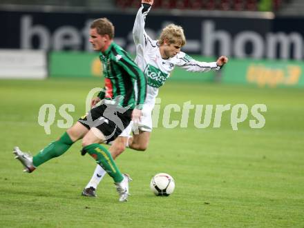 Fussball Bundesliga. SK Austria Kaernten gegen FC Wacker Innsbruck. Manuel Weber (Kaernten). bet at home. Klagenfurt, am 20.10.2007.
Foto: Kuess
---
pressefotos, pressefotografie, kuess, qs, qspictures, sport, bild, bilder, bilddatenbank