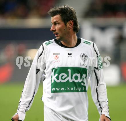 Fussball Bundesliga. SK Austria Kaernten gegen FC Wacker Innsbruck. Roland Kollmann (Kaernten). Klagenfurt, am 20.10.2007.
Foto: Kuess
---
pressefotos, pressefotografie, kuess, qs, qspictures, sport, bild, bilder, bilddatenbank