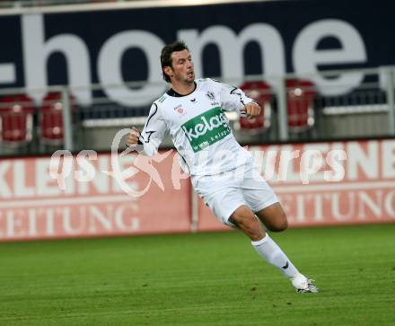 Fussball Bundesliga. SK Austria Kaernten gegen FC Wacker Innsbruck. Roland Kollmann (Kaernten). bet at home. Klagenfurt, am 20.10.2007.
Foto: Kuess
---
pressefotos, pressefotografie, kuess, qs, qspictures, sport, bild, bilder, bilddatenbank