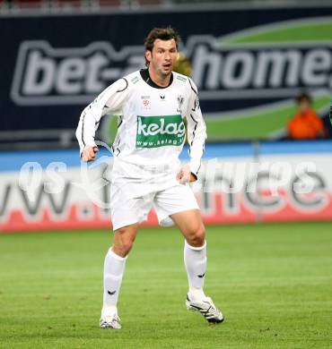 Fussball Bundesliga. SK Austria Kaernten gegen FC Wacker Innsbruck. Roland Kollmann (Kaernten). bet at home. Klagenfurt, am 20.10.2007.
Foto: Kuess
---
pressefotos, pressefotografie, kuess, qs, qspictures, sport, bild, bilder, bilddatenbank