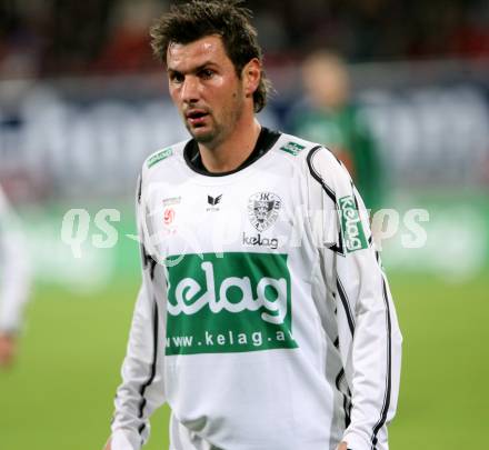 Fussball Bundesliga. SK Austria Kaernten gegen FC Wacker Innsbruck. Roland Kollmann (Kaernten). bet at home. Klagenfurt, am 20.10.2007.
Foto: Kuess
---
pressefotos, pressefotografie, kuess, qs, qspictures, sport, bild, bilder, bilddatenbank