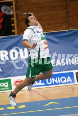 Badminton Bundesliga. Askoe Kelag Kaernten. Peter Kreulitsch. Klagenfurt, am 21.10.2007.
Foto: Kuess
---
pressefotos, pressefotografie, kuess, qs, qspictures, sport, bild, bilder, bilddatenbank