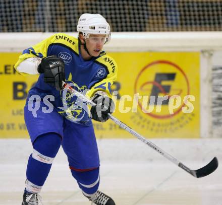 Eishockey Oberliga. EHC Althofen gegen EC SV Spittal. Stefan Kales (Althofen). Althofen, am 20.10.2007.
Foto: Kuess
---
pressefotos, pressefotografie, kuess, qs, qspictures, sport, bild, bilder, bilddatenbank