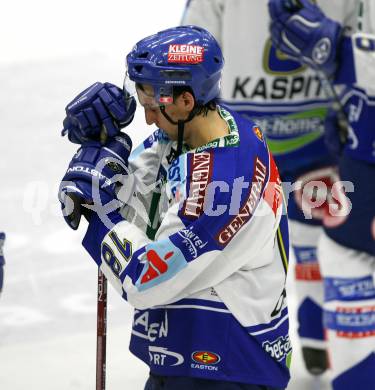 Erste Bank Eishockey Bundesliga. VSV gegen Black Wings Linz.  Enttaeuschung. Martin Oraze (VSV). Villach, am 20.10.2007.
Foto: Kuess
---
pressefotos, pressefotografie, kuess, qs, qspictures, sport, bild, bilder, bilddatenbank