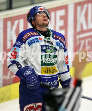 Erste Bank Eishockey Bundesliga. VSV gegen Black Wings Linz.  Roland Kaspitz (VSV). Villach, am 20.10.2007.
Foto: Kuess
---
pressefotos, pressefotografie, kuess, qs, qspictures, sport, bild, bilder, bilddatenbank