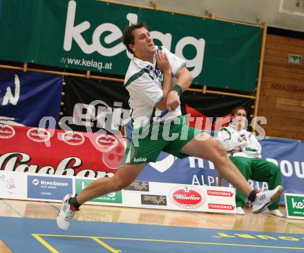 Badminton Bundesliga. Askoe Kelag Kaernten.  Peter Kreulitsch. Klagenfurt, am 21.10.2007.
Foto: Kuess
---
pressefotos, pressefotografie, kuess, qs, qspictures, sport, bild, bilder, bilddatenbank