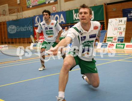 Badminton Bundesliga. Askoe Kelag Kaernten. Nejc Boljka, Neven Rihtar. Klagenfurt, am 21.10.2007.
Foto: Kuess
---
pressefotos, pressefotografie, kuess, qs, qspictures, sport, bild, bilder, bilddatenbank