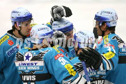 Erste Bank Eishockey Bundesliga. VSV gegen Black Wings Linz. Torjubel Linz. Villach, am 20.10.2007.
Foto: Kuess
---
pressefotos, pressefotografie, kuess, qs, qspictures, sport, bild, bilder, bilddatenbank