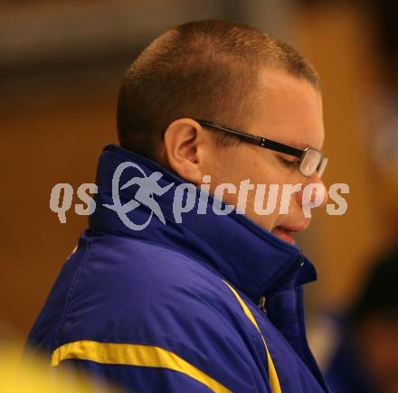 Eishockey Oberliga. EHC Althofen gegen EC SV Spittal. Trainer Tobbe Hamlin Torbjoern (Althofen). Althofen, am 20.10.2007.
Foto: Kuess
---
pressefotos, pressefotografie, kuess, qs, qspictures, sport, bild, bilder, bilddatenbank