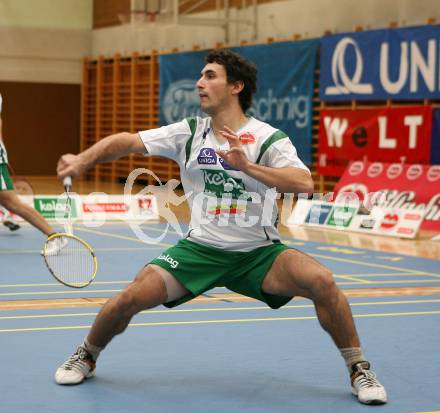 Badminton Bundesliga. Askoe Kelag Kaernten. Nejc Boljka. Klagenfurt, am 21.10.2007.
Foto: Kuess
---
pressefotos, pressefotografie, kuess, qs, qspictures, sport, bild, bilder, bilddatenbank