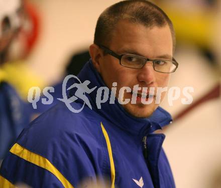 Eishockey Oberliga. EHC Althofen gegen EC SV Spittal. Trainer Tobbe Hamlin Torbjoern (Althofen). Althofen, am 20.10.2007.
Foto: Kuess
---
pressefotos, pressefotografie, kuess, qs, qspictures, sport, bild, bilder, bilddatenbank