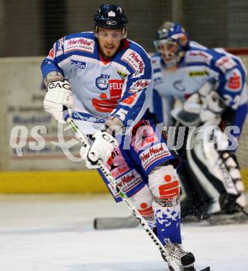 Eishockey Oberliga. ESC Steindorf gegen EC Tarco Woelfe Klagenfurt. Andreas Kofler (Steindorf). Althofen, am 20.10.2007.
Foto: Kuess
---
pressefotos, pressefotografie, kuess, qs, qspictures, sport, bild, bilder, bilddatenbank