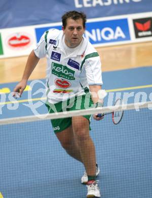 Badminton Bundesliga. ASKOE Kelag Kaernten.  Peter Kreulitsch. Klagenfurt, am 20.10.2007.
Foto: Kuess
---
pressefotos, pressefotografie, kuess, qs, qspictures, sport, bild, bilder, bilddatenbank