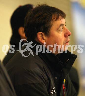 Eishockey Oberliga. ESC Steindorf gegen EC Tarco Woelfe Klagenfurt. Trainer Bojan Magazin (Tarco). Steindorf, am 20.10.2007.
Foto: Kuess
---
pressefotos, pressefotografie, kuess, qs, qspictures, sport, bild, bilder, bilddatenbank