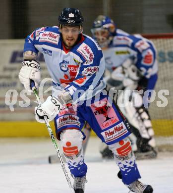 Eishockey Oberliga. ESC Steindorf gegen EC Tarco Woelfe Klagenfurt. Andreas Kofler (Steindorf). Althofen, am 20.10.2007.
Foto: Kuess
---
pressefotos, pressefotografie, kuess, qs, qspictures, sport, bild, bilder, bilddatenbank