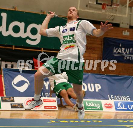 Badminton Bundesliga. ASKOE Kelag Kaernten.  Thomas Pipan. Klagenfurt, am 20.10.2007.
Foto: Kuess
---
pressefotos, pressefotografie, kuess, qs, qspictures, sport, bild, bilder, bilddatenbank