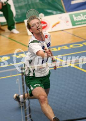 Badminton Bundesliga. ASKOE Kelag Kaernten.  Neven Rihtar. Klagenfurt, am 20.10.2007.
Foto: Kuess
---
pressefotos, pressefotografie, kuess, qs, qspictures, sport, bild, bilder, bilddatenbank