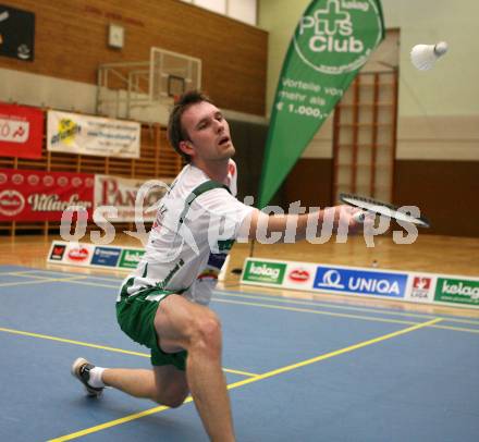 Badminton Bundesliga. ASKOE Kelag Kaernten. Neven Rihtar. Klagenfurt, am 20.10.2007.
Foto: Kuess
---
pressefotos, pressefotografie, kuess, qs, qspictures, sport, bild, bilder, bilddatenbank