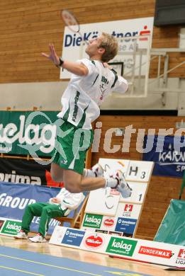 Badminton Bundesliga. ASKOE Kelag Kaernten.  Michael Trojan. Klagenfurt, am 20.10.2007.
Foto: Kuess
---
pressefotos, pressefotografie, kuess, qs, qspictures, sport, bild, bilder, bilddatenbank