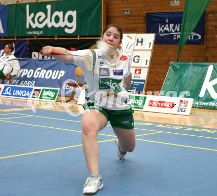 Badminton Bundesliga. Askoe Kelag Kaernten.  Belinda Heber. Klagenfurt, am 21.10.2007.
Foto: Kuess
---
pressefotos, pressefotografie, kuess, qs, qspictures, sport, bild, bilder, bilddatenbank