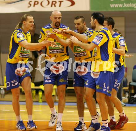 Volleyball Challenge Cup. SK Posojilnica Aich/Dob gegen Generali Haching. Robin Pelucha, Marek Golstajn, Peter Polony, Miha Kosl, David Slatinsek (Aich/Dob). Prevalje, am 27.10.2007.
Foto: Kuess
---
pressefotos, pressefotografie, kuess, qs, qspictures, sport, bild, bilder, bilddatenbank