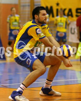 Volleyball Challenge Cup. SK Posojilnica Aich/Dob gegen Generali Haching. David Slatinsek (Aich/Dob). Prevalje, am 27.10.2007.
Foto: Kuess
---
pressefotos, pressefotografie, kuess, qs, qspictures, sport, bild, bilder, bilddatenbank