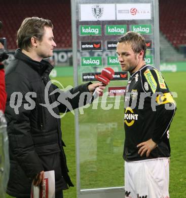 Fussball Bundesliga. T-Mobile. SK Austria Kaernten gegen Cashpoint SCR Altach. Kai Schoppitsch (Altach). Klagenfurt, am 31.10.2007.
Foto: Kuess
---
pressefotos, pressefotografie, kuess, qs, qspictures, sport, bild, bilder, bilddatenbank