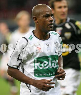 Fussball Bundesliga. T-Mobile. SK Austria Kaernten gegen Cashpoint SCR Altach. Alexandre Da Silva Chiqhinho (Kaernten). Klagenfurt, am 31.10.2007.
Foto: Kuess
---
pressefotos, pressefotografie, kuess, qs, qspictures, sport, bild, bilder, bilddatenbank