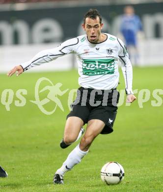 Fussball Bundesliga. T-Mobile. SK Austria Kaernten gegen Cashpoint SCR Altach. Christian Prawda (Kaernten). Klagenfurt, am 31.10.2007.
Foto: Kuess
---
pressefotos, pressefotografie, kuess, qs, qspictures, sport, bild, bilder, bilddatenbank