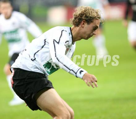 Fussball Bundesliga. T-Mobile. SK Austria Kaernten gegen Cashpoint SCR Altach. Lukas Moessner (Kaernten). Klagenfurt, am 31.10.2007.
Foto: Kuess
---
pressefotos, pressefotografie, kuess, qs, qspictures, sport, bild, bilder, bilddatenbank