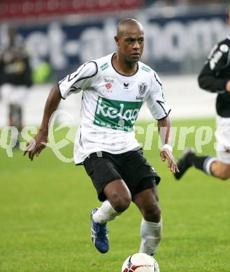 Fussball Bundesliga. T-Mobile. SK Austria Kaernten gegen Cashpoint SCR Altach. Alexandre Da Silva Chiqhinho (Kaernten). Klagenfurt, am 31.10.2007.
Foto: Kuess
---
pressefotos, pressefotografie, kuess, qs, qspictures, sport, bild, bilder, bilddatenbank