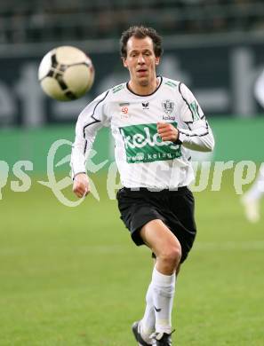 Fussball Bundesliga. T-Mobile. SK Austria Kaernten gegen SK Puntigamer Sturm Graz. Gerald Krajic (Kaernten). Klagenfurt, am 3.11.2007.
Foto: Kuess
---
pressefotos, pressefotografie, kuess, qs, qspictures, sport, bild, bilder, bilddatenbank