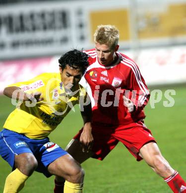 Fussball Red Zac Liga. FC Kaernten gegen FC Lustenau. Thomas Hinum (FCK). Klagenfurt, am 2.11.2007.
Foto: Kuess
---
pressefotos, pressefotografie, kuess, qs, qspictures, sport, bild, bilder, bilddatenbank