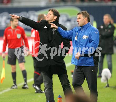 Fussball Bundesliga. T-Mobile. SK Austria Kaernten gegen SK Puntigamer Sturm Graz. Trainer Franco Foda (Sturm). Klagenfurt, am 3.11.2007.
Foto: Kuess
---
pressefotos, pressefotografie, kuess, qs, qspictures, sport, bild, bilder, bilddatenbank