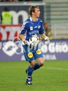 Fussball Bundesliga. T-Mobile. SK Austria Kaernten gegen SK Puntigamer Sturm Graz. Christian Gratzei (Sturm). Klagenfurt, am 3.11.2007.
Foto: Kuess
---
pressefotos, pressefotografie, kuess, qs, qspictures, sport, bild, bilder, bilddatenbank