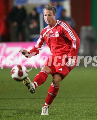 Fussball Red Zac Liga. FC Kaernten gegen FC Lustenau. Michael Kulnik (FCK). Klagenfurt, am 2.11.2007.
Foto: Kuess
---
pressefotos, pressefotografie, kuess, qs, qspictures, sport, bild, bilder, bilddatenbank