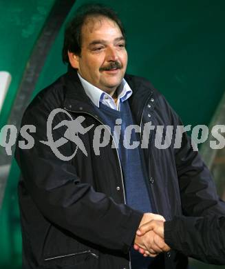 Fussball Red Zac Liga. FC Kaernten gegen FC Lustenau. Manager Guenther Hafner (FCK). Klagenfurt, am 2.11.2007.
Foto: Kuess
---
pressefotos, pressefotografie, kuess, qs, qspictures, sport, bild, bilder, bilddatenbank