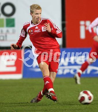 Fussball Red Zac Liga. FC Kaernten gegen FC Lustenau. Thomas Hinum (FCK). Klagenfurt, am 2.11.2007.
Foto: Kuess
---
pressefotos, pressefotografie, kuess, qs, qspictures, sport, bild, bilder, bilddatenbank