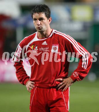 Fussball Red Zac Liga. FC Kaernten gegen FC Lustenau. Ronald Brunmayr (FCK). Klagenfurt, am 2.11.2007.
Foto: Kuess
---
pressefotos, pressefotografie, kuess, qs, qspictures, sport, bild, bilder, bilddatenbank