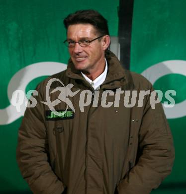 Fussball Red Zac Liga. FC Kaernten gegen FC Lustenau. Tormanntrainer Alexander Philipp (FCK). Klagenfurt, am 2.11.2007.
Foto: Kuess
---
pressefotos, pressefotografie, kuess, qs, qspictures, sport, bild, bilder, bilddatenbank